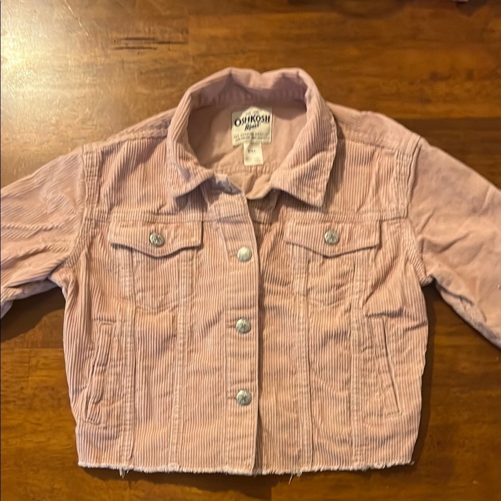 OshKosh B'gosh Pink Jean Jacket Corduroy